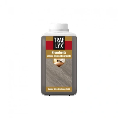 Afbeelding van Trae Lyx Kleurbeits Donker Grijs 0,5 liter