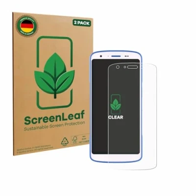 Afbeelding van ScreenLeaf Screenprotector voor Zebra HC 2X Duurzame schermbescherming Folie Beschermfolie transparant (2 Stuks)