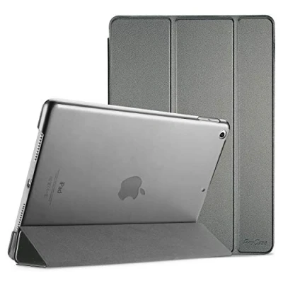Afbeelding van ProCase Hoes voor 10,2 Inch iPad 9e Generatie 2021/iPad 8e 2020/iPad 7e 2019, Schokbestendige Hoesje Beschermhoes Smart Folio Cover Case Hard Back Shell Metalen