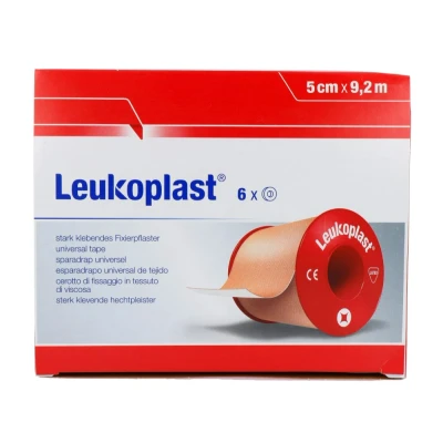 Afbeelding van Leukoplast, 1,25 cm x 9,2 m, p/24, Leukoplast Geschikt voor Veehouderij