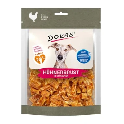 Afbeelding van 170g Dokas stukjes kipfilet hondensnacks