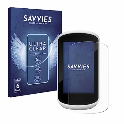 Afbeelding van Savvies Screenprotector voor Garmin Edge Explore 2018 Folie Beschermfolie transparant (6 Stuks)
