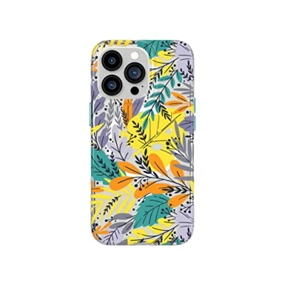 Afbeelding van tech21 Evo Art iPhone 13 Pro bloemenboeket compatibel met Apple Magsafe geïntegreerde beschermhoes 3,7 m bescherming tegen meerdere vallen