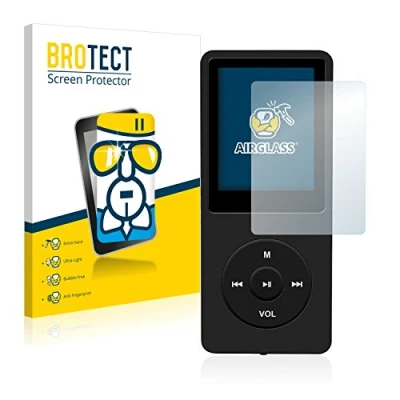 Afbeelding van BROTECT Screenprotector voor AGPtek 8GB MP3 Player Folie Beschermfolie Beschermglas transparant