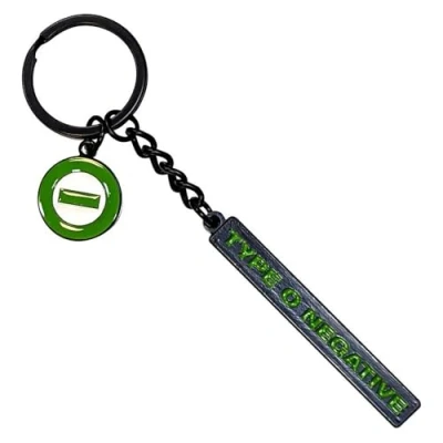 Afbeelding van Type O Negative Text Logo Sleutelhanger