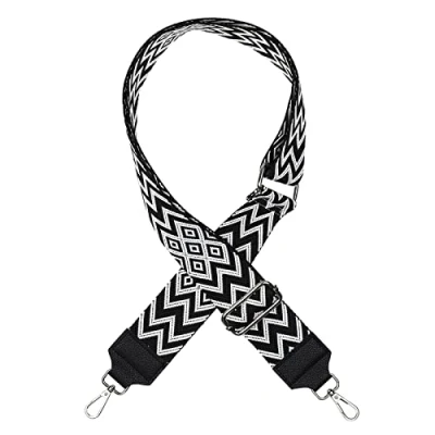 Afbeelding van AiQInu Tasriemen om te wisselen, verstelbare schouderriem, tassenriem, breedte 5 cm, lengte verstelbaar 80 140 schouderriem voor schoudertas, draagtas en handtas, doe het zelf accessoires tas