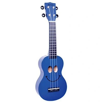 Afbeelding van Mahalo USMILE/BU Smiley sopraan ukelele blauw