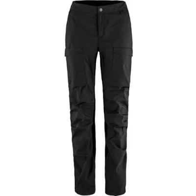 Afbeelding van Fjällräven Abisko Hybrid Trail Wandelbroek Dames Black 34 Large Zwart