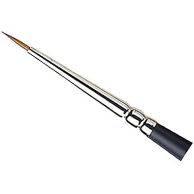 Afbeelding van Winsor &amp; Newton 5067020 Sable aquarelpenseel van Kolinski voor uitstekende verfcapaciteit, veerkracht en uiterste nauwkeurigheid Rondpenseel Nr. 00 1,2 mm lange Steel