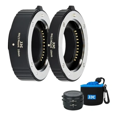Afbeelding van JJC AF TTL Macro verlengbuizen ring 10 mm 16 verlengbuis set voor Olympus Om 1 E M5 III M1X M10 PL9 PL8 Panasonic G95 G90 G9 GH5 GX85 DSLR camera&#039;s fotografie