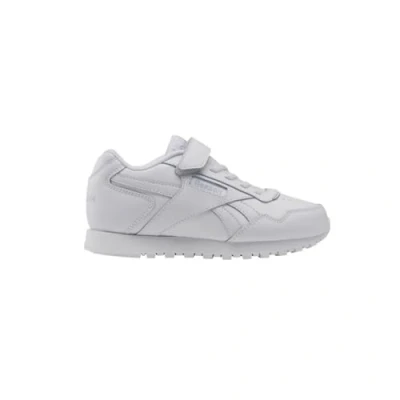 Afbeelding van Reebok Classic Glide Elastic TOP Strap Unisex Sneakers laag voor kinderen, Maat: 27, White Hoogwaardig imitatieleer