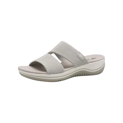 Afbeelding van Jana Coshy Original DIE Halluxfreundliche Pantolette Muiltjes, Dames, Maat: 39, Lt grey Textiel