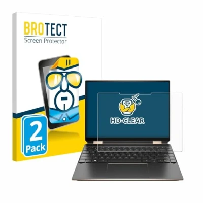 Afbeelding van BROTECT (2 Stuks) Schermbeschermer voor HP Spectre x360 (14 eX) 2021 Screen Protector Transparant