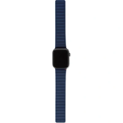 Afbeelding van Decoded Silicon Magnetic Traction Strap Apple Watch 38/40/42mm Matte Navy