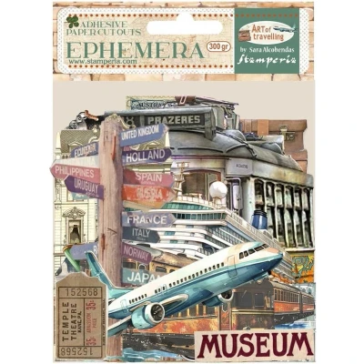 Afbeelding van Stamperia Ephemera voor scrapbooking, albums, kaarten maken, bullet journalling en meer, zelfklevende papieren uitgesneden, gemakkelijk aan te brengen, perfect hobby&#039;s, ambachten geschenken