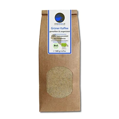 Afbeelding van Groene koffie bio gemalen Honduras (gemalen 500 g)