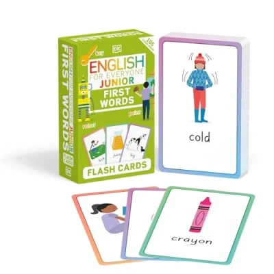 Afbeelding van English for Everyone Junior First Words Flash Cards