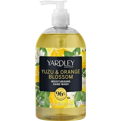 Afbeelding van Yardley London Deluxe botanische handzeep met Yuzu en Oranjebloesem 500 ml
