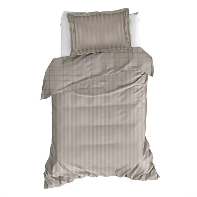 Afbeelding van Dekbedovertrek De Witte Lietaer Zygo Atmosphere Satijn 140 x 200 / 220 cm 1 Persoons