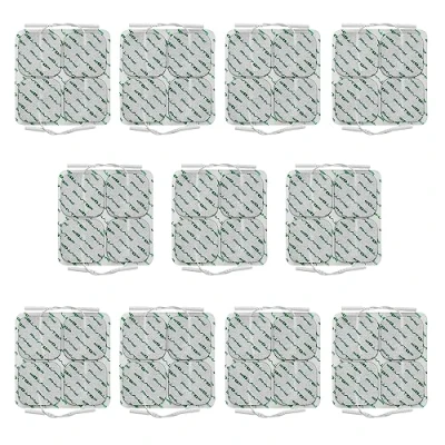 Afbeelding van PHYTOP TENS Machine Elektrode Pads 44 stuks met Zelfklevende &amp; Duurzame, vierkante Vervanging voor EMS Eenheden Spierstimulator