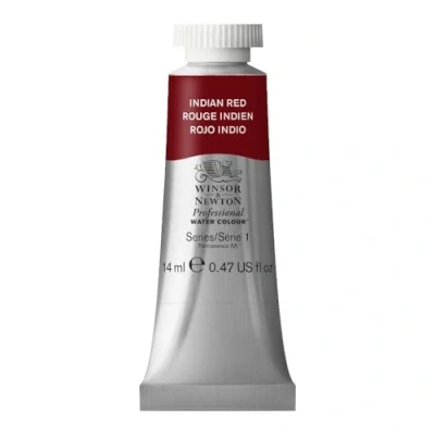 Afbeelding van Winsor &amp; Newton 0105317 Professional Water Colour, fijnste kunstenaars aquarelverf met de hoogst mogelijke pigmentatie, uitstekende lichtechtheid 14ml Tube, Indian Red
