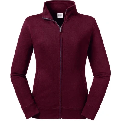 Afbeelding van Russell Dames/dames Authentieke Sweat Jacket (Bourgondië) Maat XS