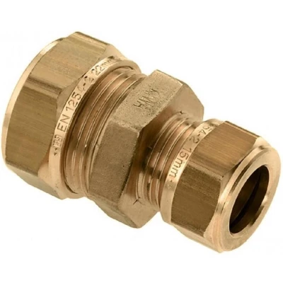 Afbeelding van Bonfix rechte verloopkoppeling 35 x 22 mm knel