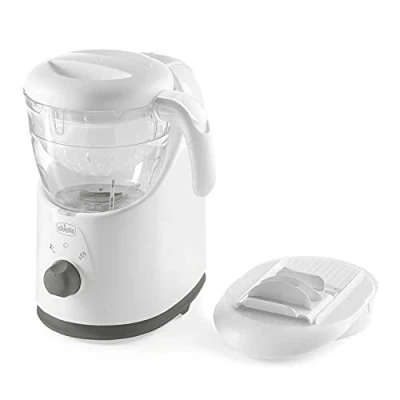 Afbeelding van Chicco Easy Meal stomerkoker 1 mand(en) Vrijstaand 500 W Groen, Wit