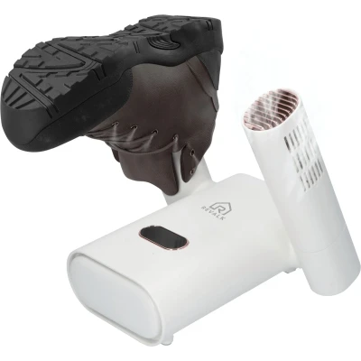 Afbeelding van Revalk® Schoenendroger Schoenverfrisser Geurvreter Frisse schoenen Antibacterieel UV straling Schoenverwarmer Schoendroger Inklapbaar Wit
