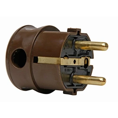 Afbeelding van Kopp 178502007 randaarde hoekstekker arctisch wit Single bruin