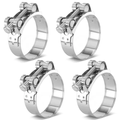 Afbeelding van Poppstar 2 Stuks T bout Slangklemmen Roestvast Staal Klembereik 60 63 mm, Breedte 22 W4