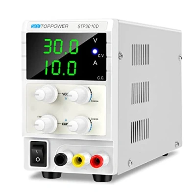 Afbeelding van Laboratoriumvoeding Variabele 0 30V 10A DC Voeding Gereguleerde CC/CV voor Lab Onderwijs, DIY en Elektronische Reparatie STP3010D EN61010 1