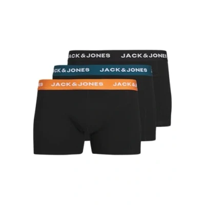 Afbeelding van JACK&amp;JONES ADDITIONALS JACJONAS SOLID TRUNKS 3 PACK Heren Onderbroek Maat M