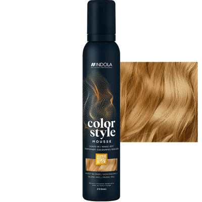Afbeelding van Indola Color Style Mousse Honey Blonde 200 ml