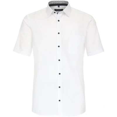 Afbeelding van Casa Moda Comfort Fit Overhemd Korte mouw wit