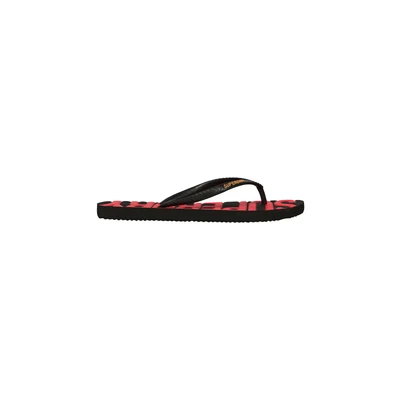 Afbeelding van Superdry Vrouwen Core Logo Teenslippers Zwart Grootte: 7 8