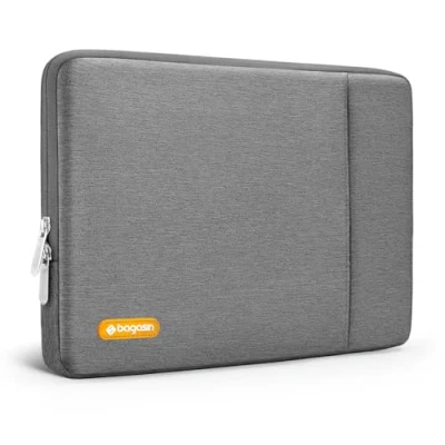 Afbeelding van Bagasin 14 14,5 Inch Laptop Sleeve Case met bescherming voor hoeken en randen, laptoptas MacBook Air 15
