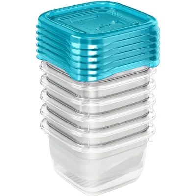 Afbeelding van Fredo Fresh Vershouddozen Transp/blauw 29x19x12 4,3 L Keeeper 10685