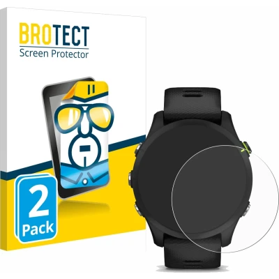 Afbeelding van BROTECT Screenprotector voor Garmin Forerunner 255 / Music Folie Beschermfolie transparant (2 Stuks)