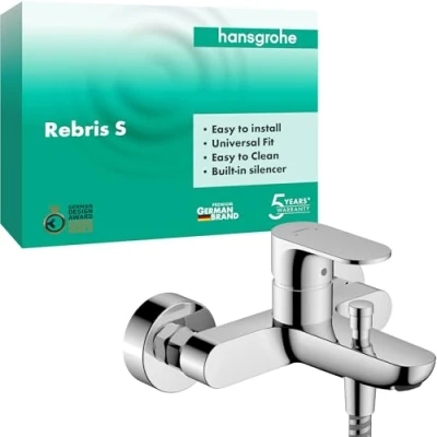 Afbeelding van Hansgrohe rebris s eengreeps opbouw badmengkraan chroom 72440000
