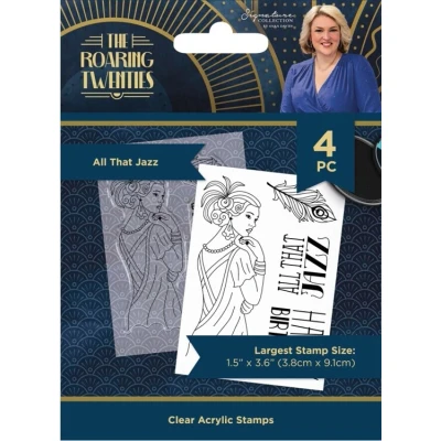 Afbeelding van Sara Signature The Roaring 20’s Clearstamps All That Jazz