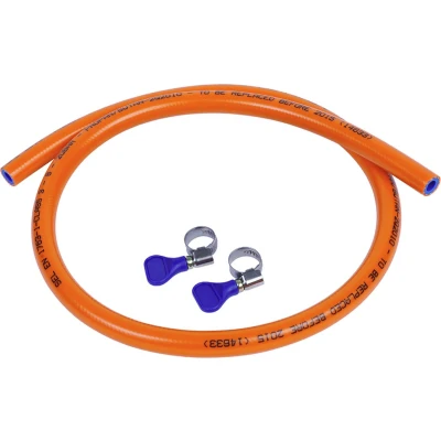 Afbeelding van Gimeg HD Gasslang Pvc Met 2 Slangklemmen 3 M