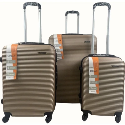 Afbeelding van Libiao Kofferset 3 Delig 85l &amp; 50l 30l Goud