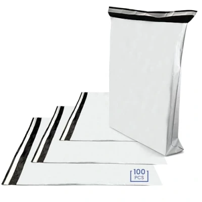 Afbeelding van Netuno 100x folie verzendzakken 430x600mm zelfklevend plastic zakken koerier envelop voor kleding textiel