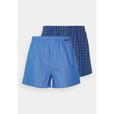 Afbeelding van Schiesser 2 PACK Boxershorts, Heren, Maat: Small, Dunkelblau