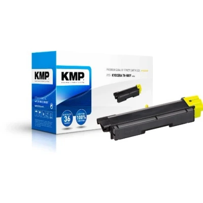 Afbeelding van KMP K T51 toner geel compatibel met Kyocera TK 580 Y