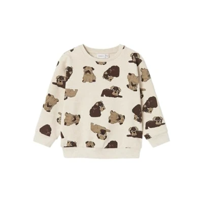 Afbeelding van Name it Nmmrasmus Sweater voor kinderen, Maat: 92, Peyote melange