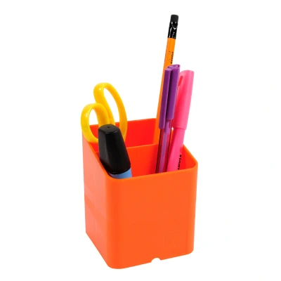 Afbeelding van PEN CUBE Pennenhoude r Iderama mandarijn per 10