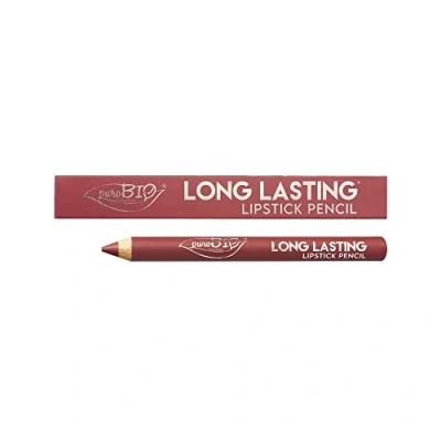 Afbeelding van PuroBio Pure Bio Line Lip Long Lasting Potlood Lipstick rood Kleur 013L Framboos