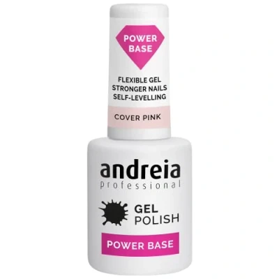 Afbeelding van Semi permanent Nagellak Gel Polish Power Base Andreia Professional Roze (10,5 ml)
